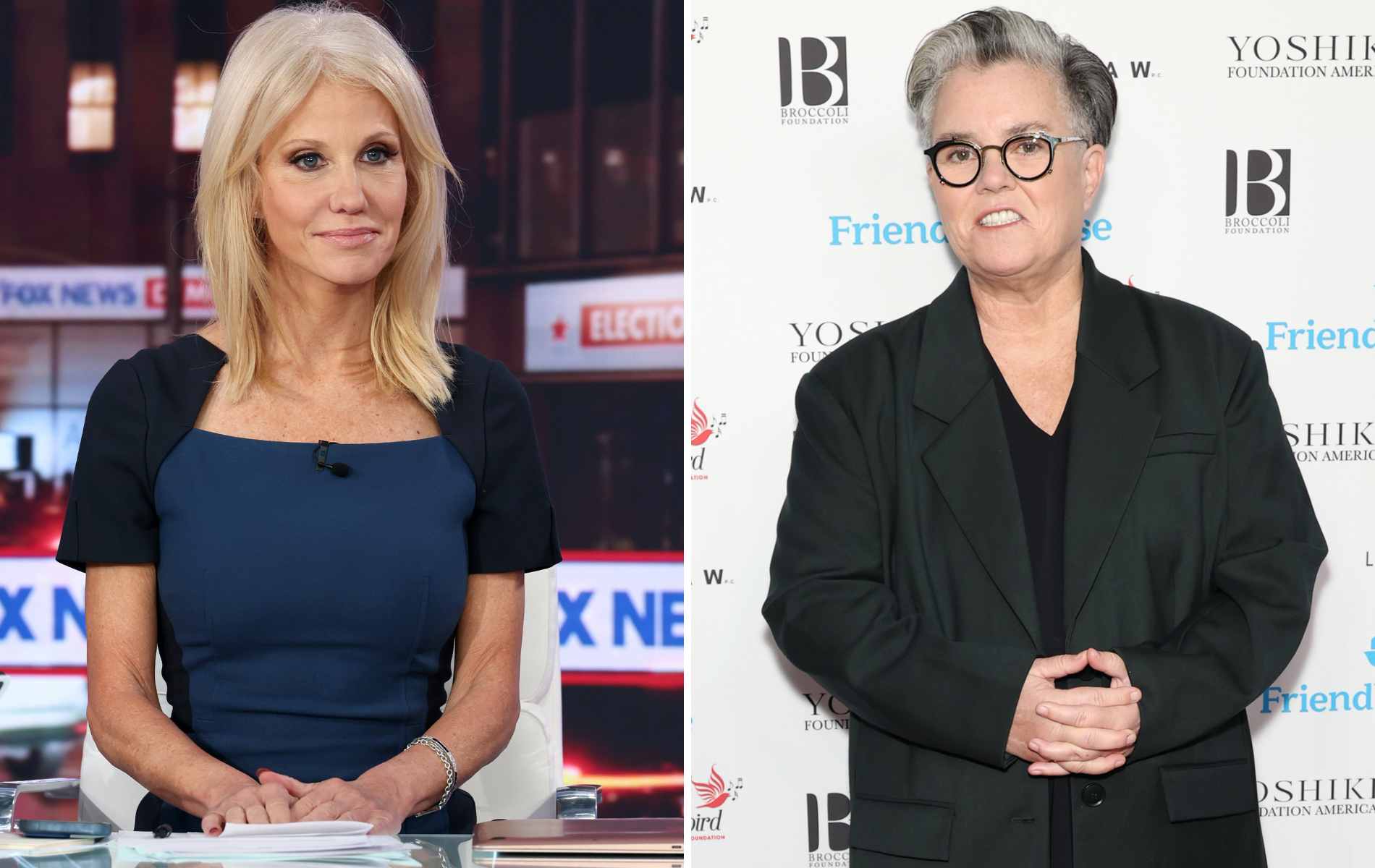 Kellyanne Conway le dice a Rosie O'Donnell, una lesbiana, que 'busque marido'