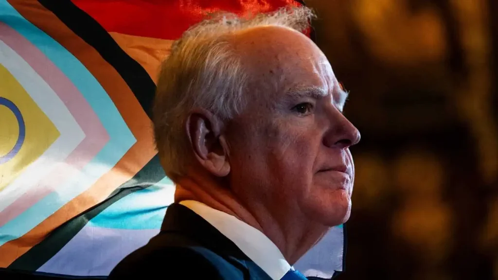 Tim Walz has announced that he is abandoning his re-election campaign.