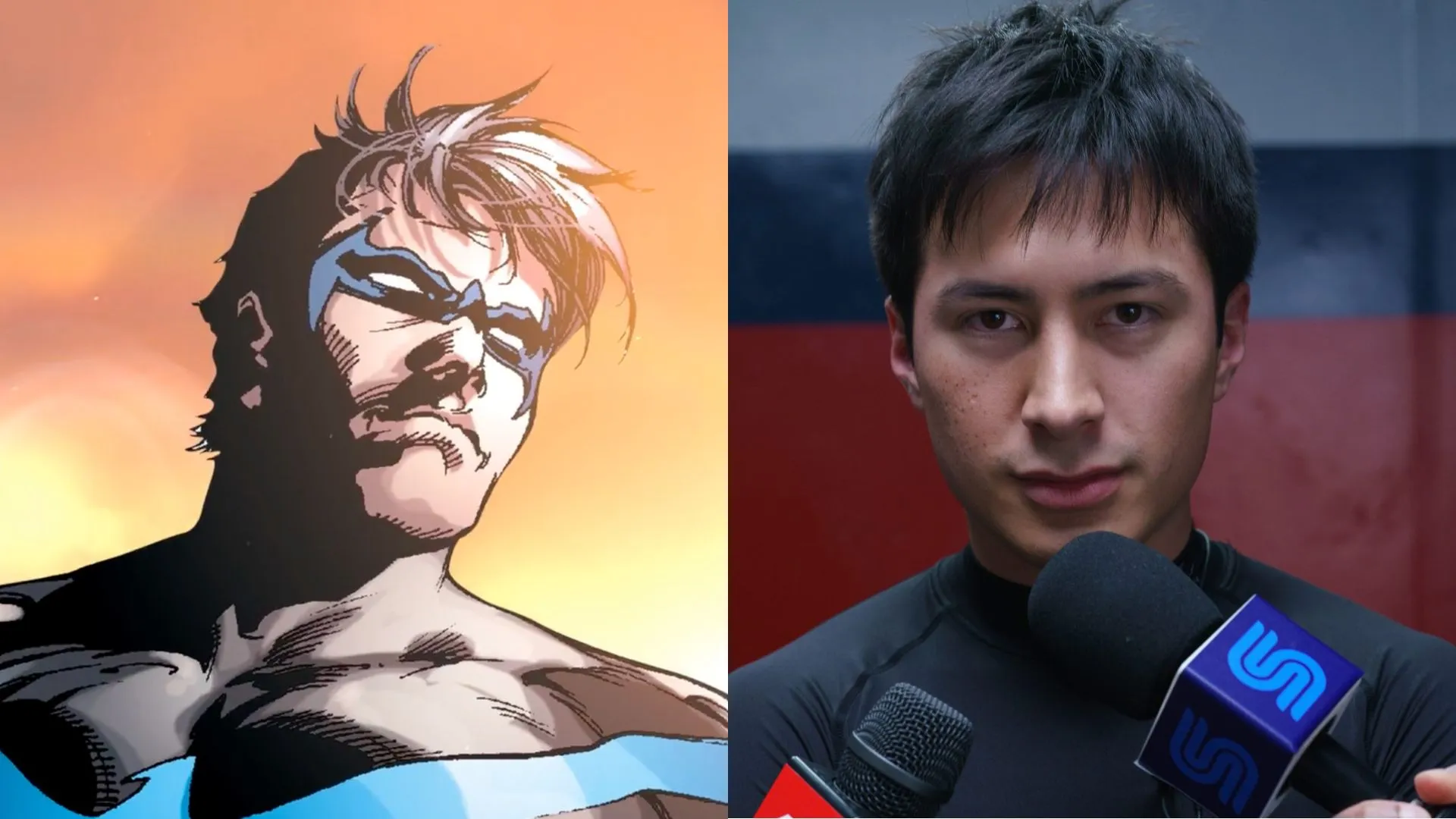 Nightwing and Hudson Williams
