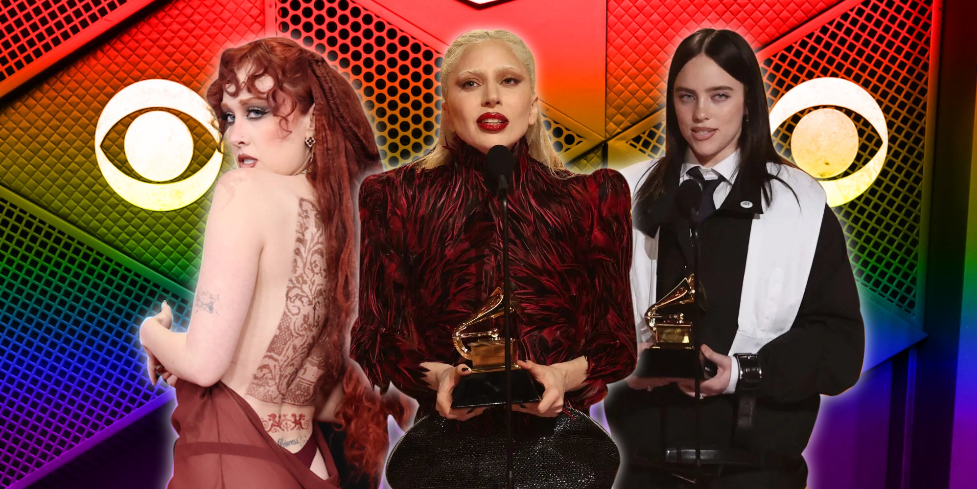 Chappell Roan, Lady Gaga, Billie Eilish at Grammys 2026