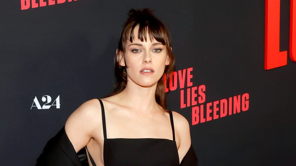 Kristen Stewart at the Love Lies Bleeding premiere