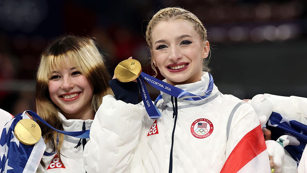 Amber Glenn at the 2026 Winter Olympics