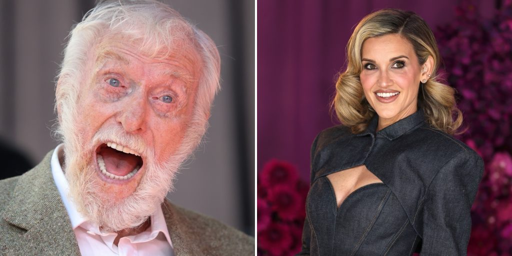 Dick Van Dyke and Ashley Roberts