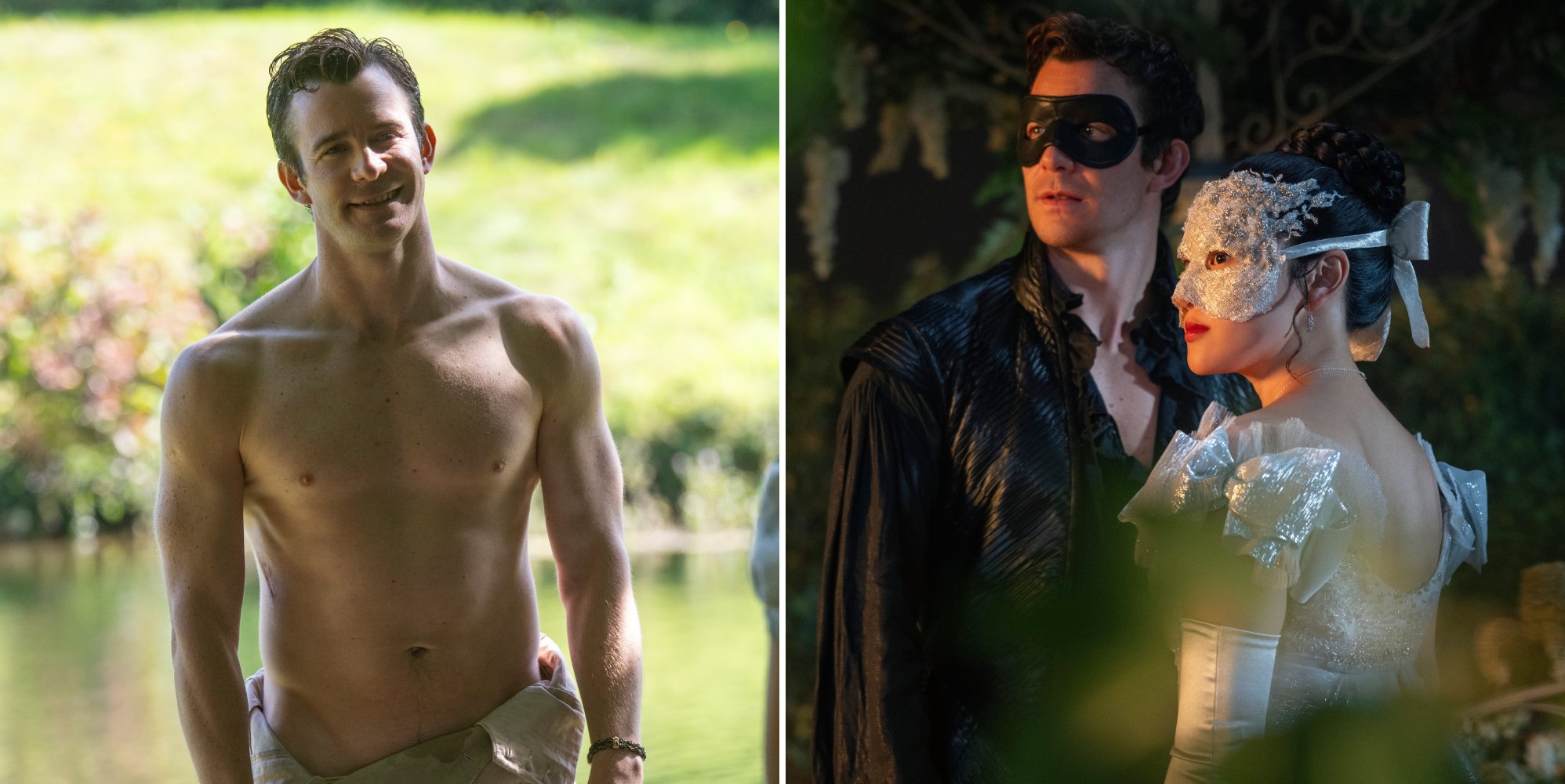 Benedict Bridgerton played by Luke Thompson