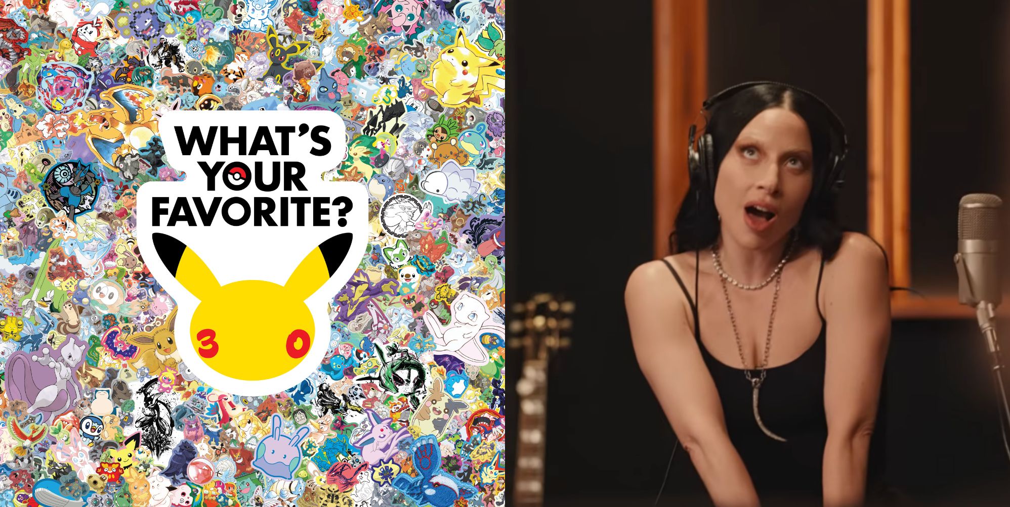 Lady Gaga confirma cuál es su Pokémon favorito antes de las celebraciones del 30 aniversario de la marca