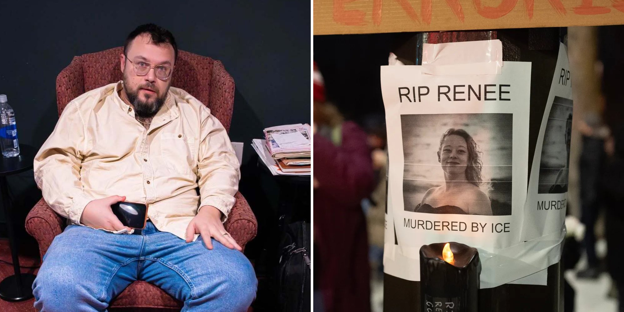 Ben Bankas had a number of Renee Good jokes