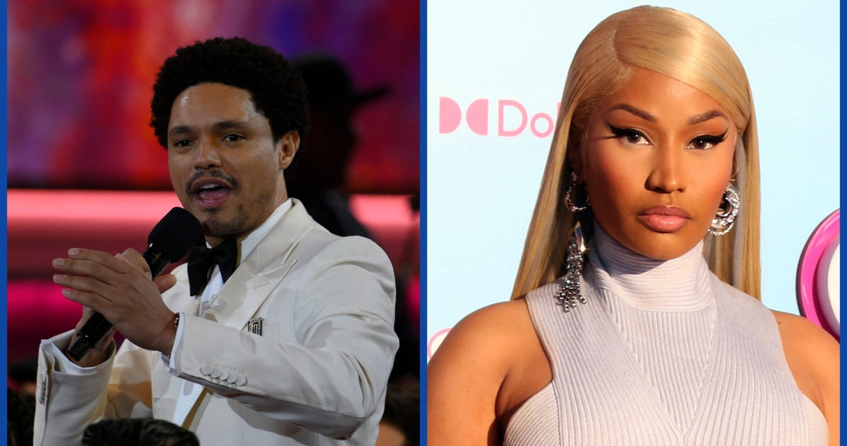 Nicki Minaj llama gay a Trevor Noah después de que él se burlara brutalmente de ella en los Grammy