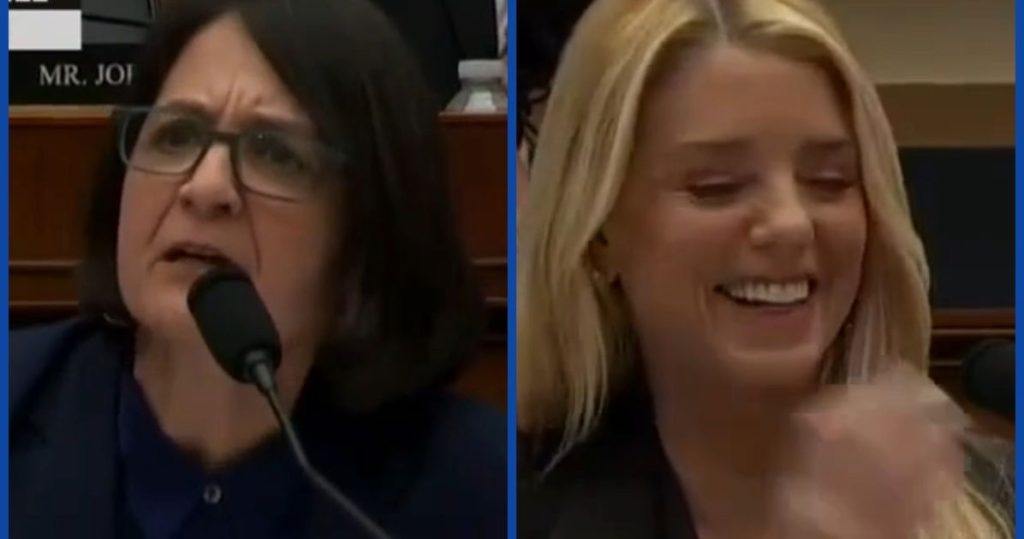 Pam Bondi se ríe después de hacer enojar a un legislador judío al llamarla antisemita
