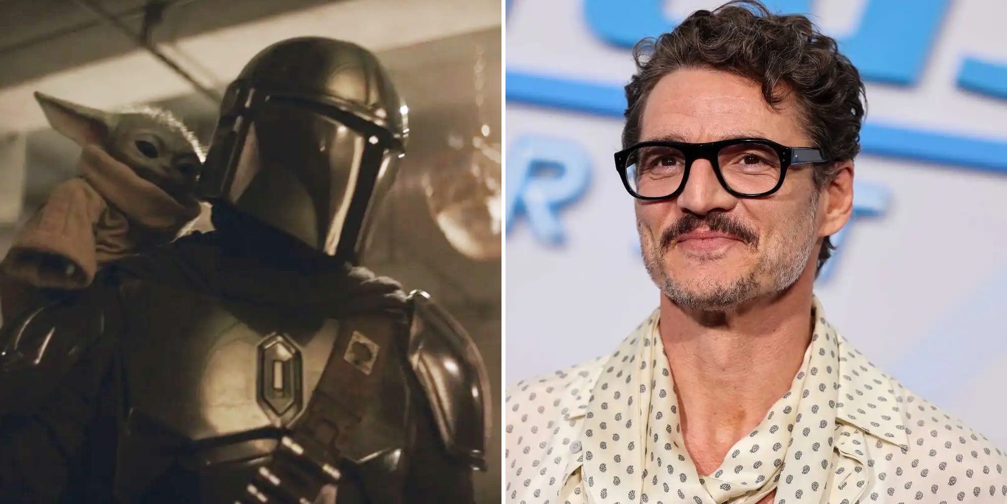 Pedro Pascal appears in The Mandalorian and Grogu