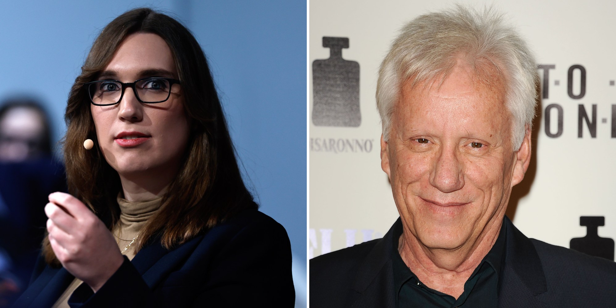 Sarah McBride and James Woods
