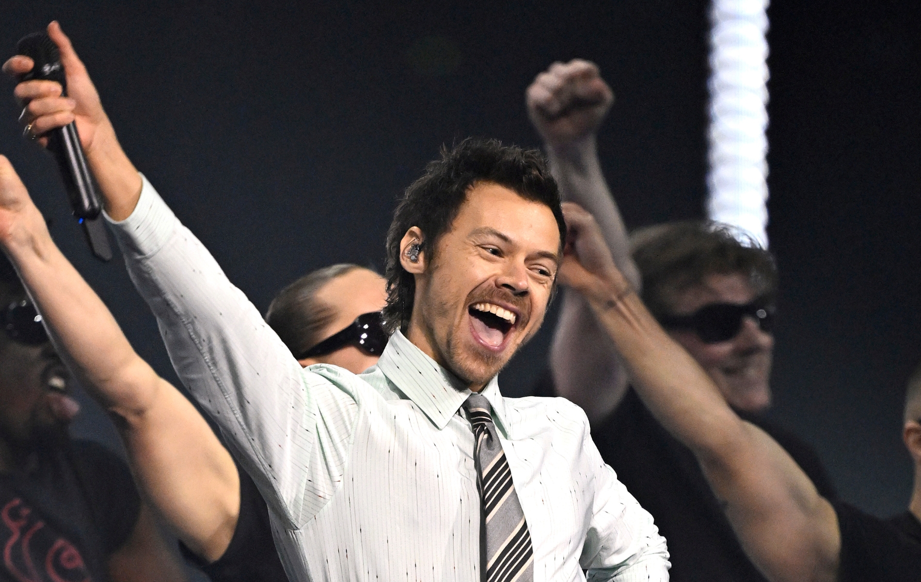 Harry Styles performs