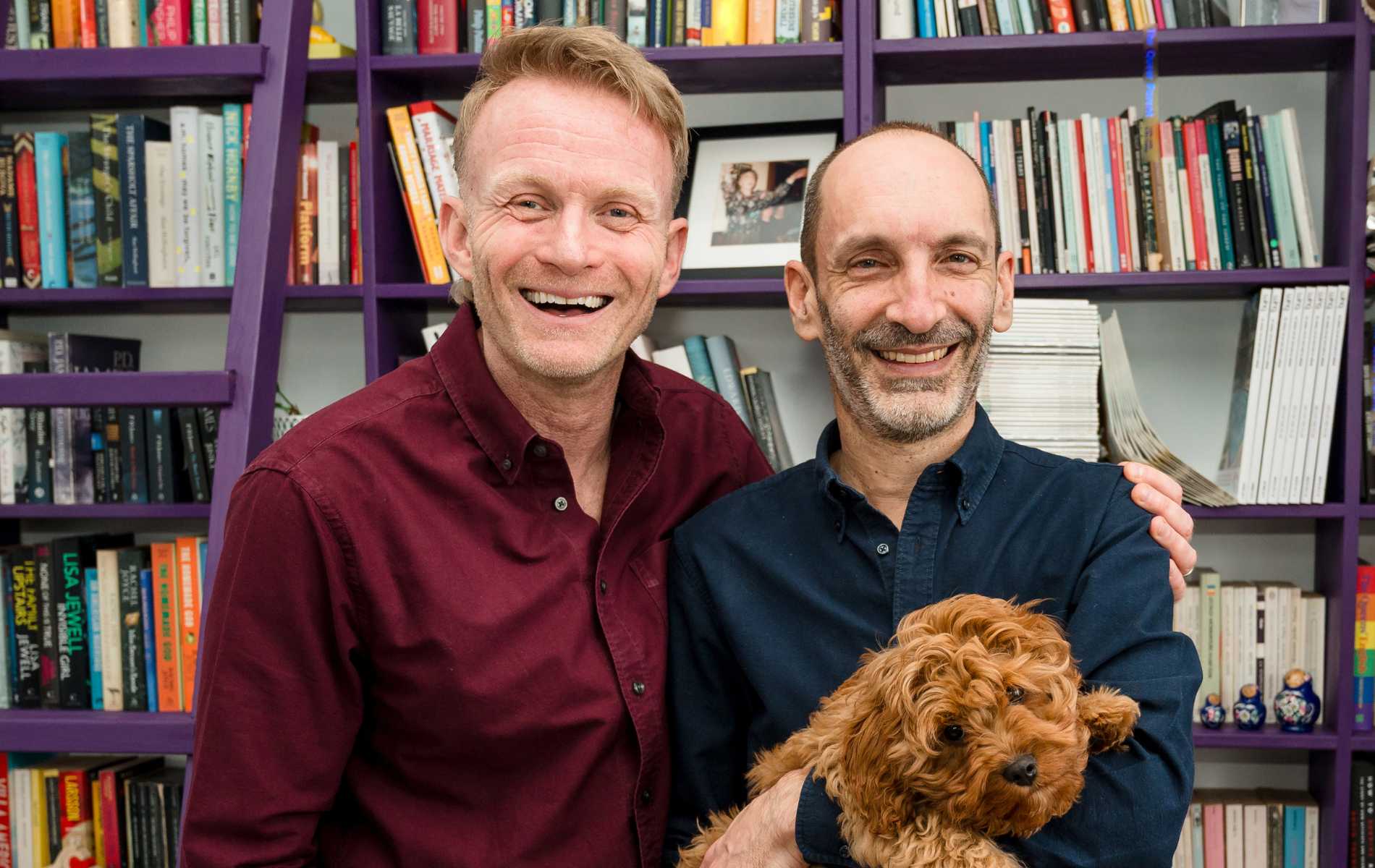 L-R: Matt Cain and Harry Glasstone, founders of Pansy