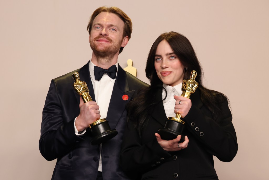 Billie Eilish ha hecho historia en los Oscar. (Getty)