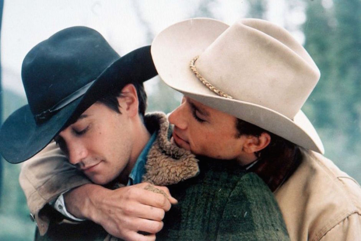 Jake Gyllenhaal y Heath Ledger en Brokeback Mountain