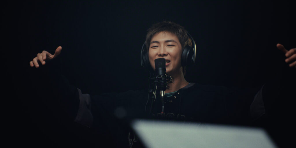 BTS: EL REGRESO. RM en BTS: EL REGRESO. Cr. NETFLIX © 2026