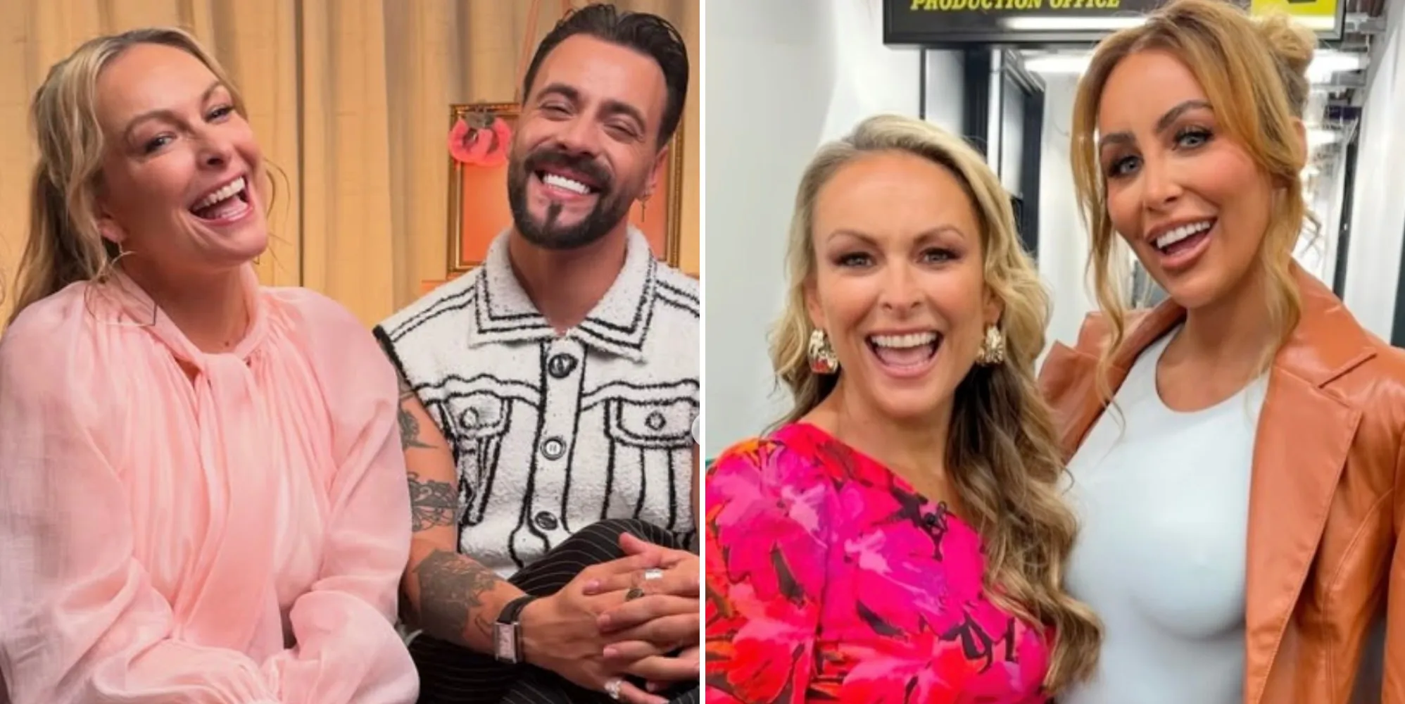 Davide Anica and Ella Morgan from MAFSUK with Mel Schilling