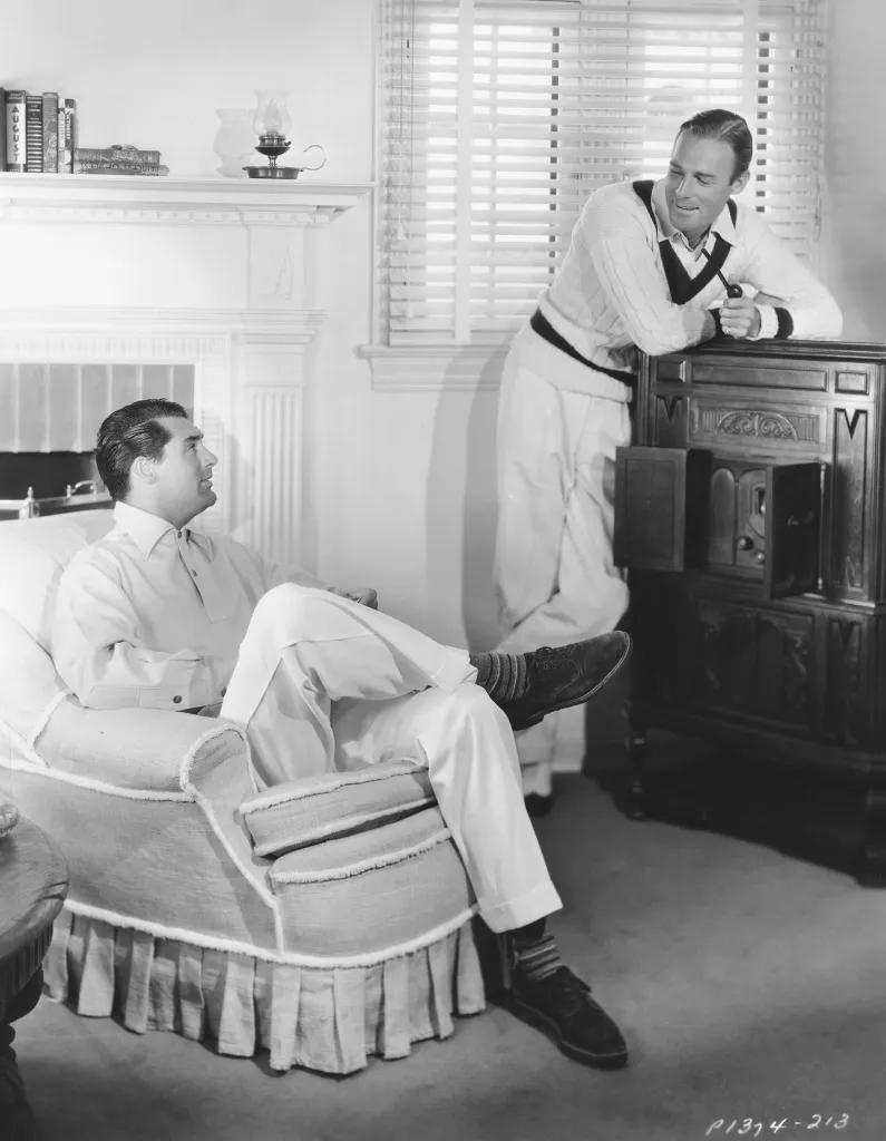 Cary Grant y Randolph Scott