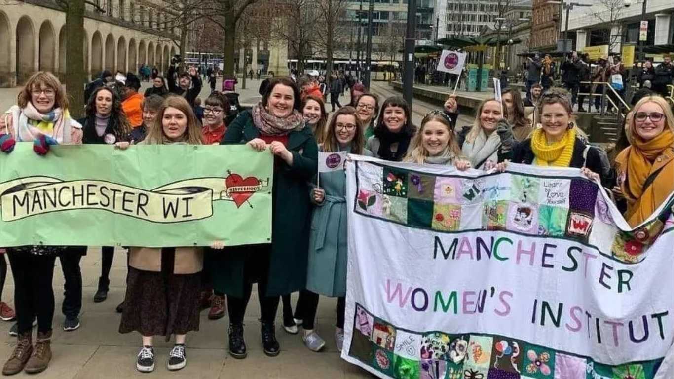 Members of the Manchester WI.