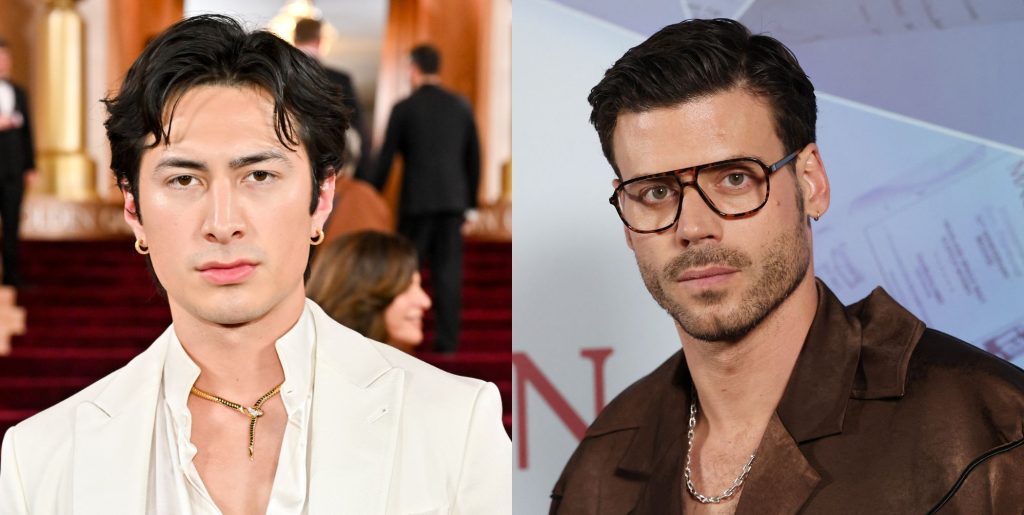 Hudson Williams (left) and Francois Arnaud (right).