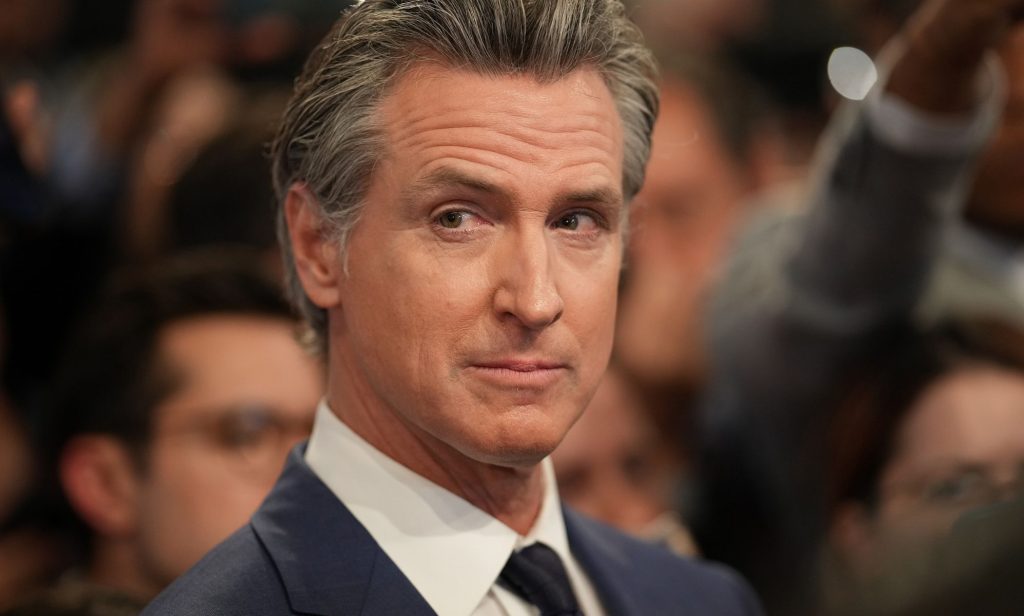 California govenor, Gavin Newsom