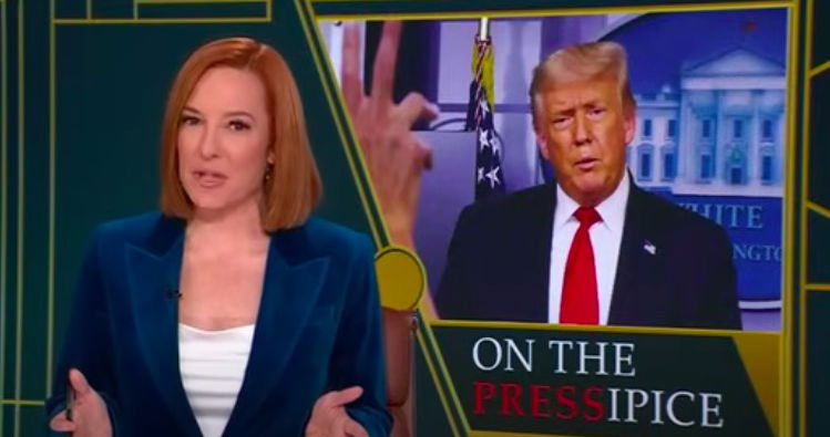 "¡Oh chico!" Jen Psaki quedó visiblemente angustiada mientras informaba sobre la supuesta corrupción de la administración