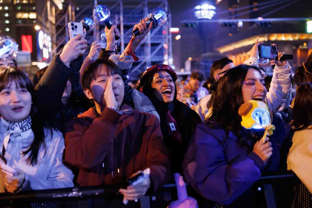 BTS El regreso en vivo | Arirang en la plaza Gwanghwamun el 21 de marzo en Seúl, Corea / BIGHIT MUSIC Y NETFLIX © 2026