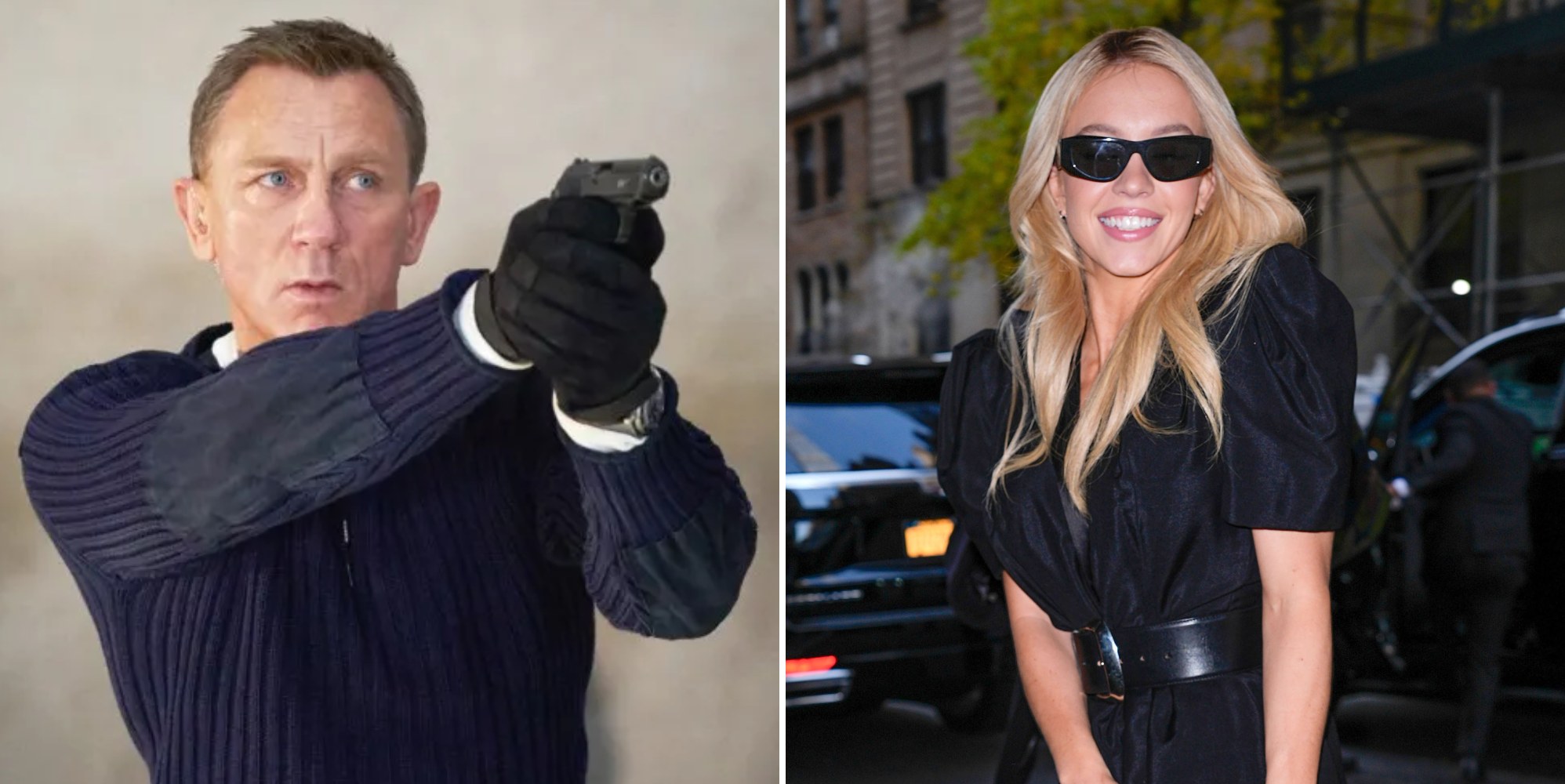 Daniel Craig as James Bond, Sydney Sweeney