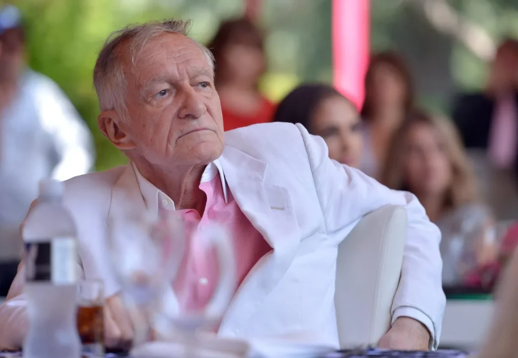Hugh Hefner attends Playboy