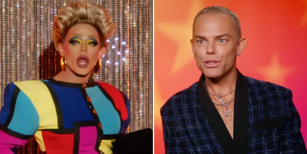 Morgan McMichaels dentro y fuera del drag 