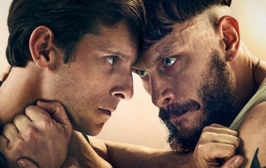 Half Man was created and written by Richard Gadd (R), who plays its lead, Ruben, opposite Jamie Bell (L), who plays Niall