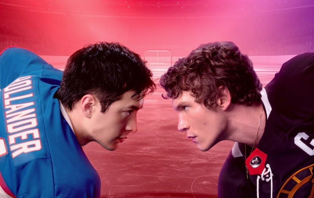 Hudson Williams como Shane Hollander y Connor Storrie como Ilya Rozanov