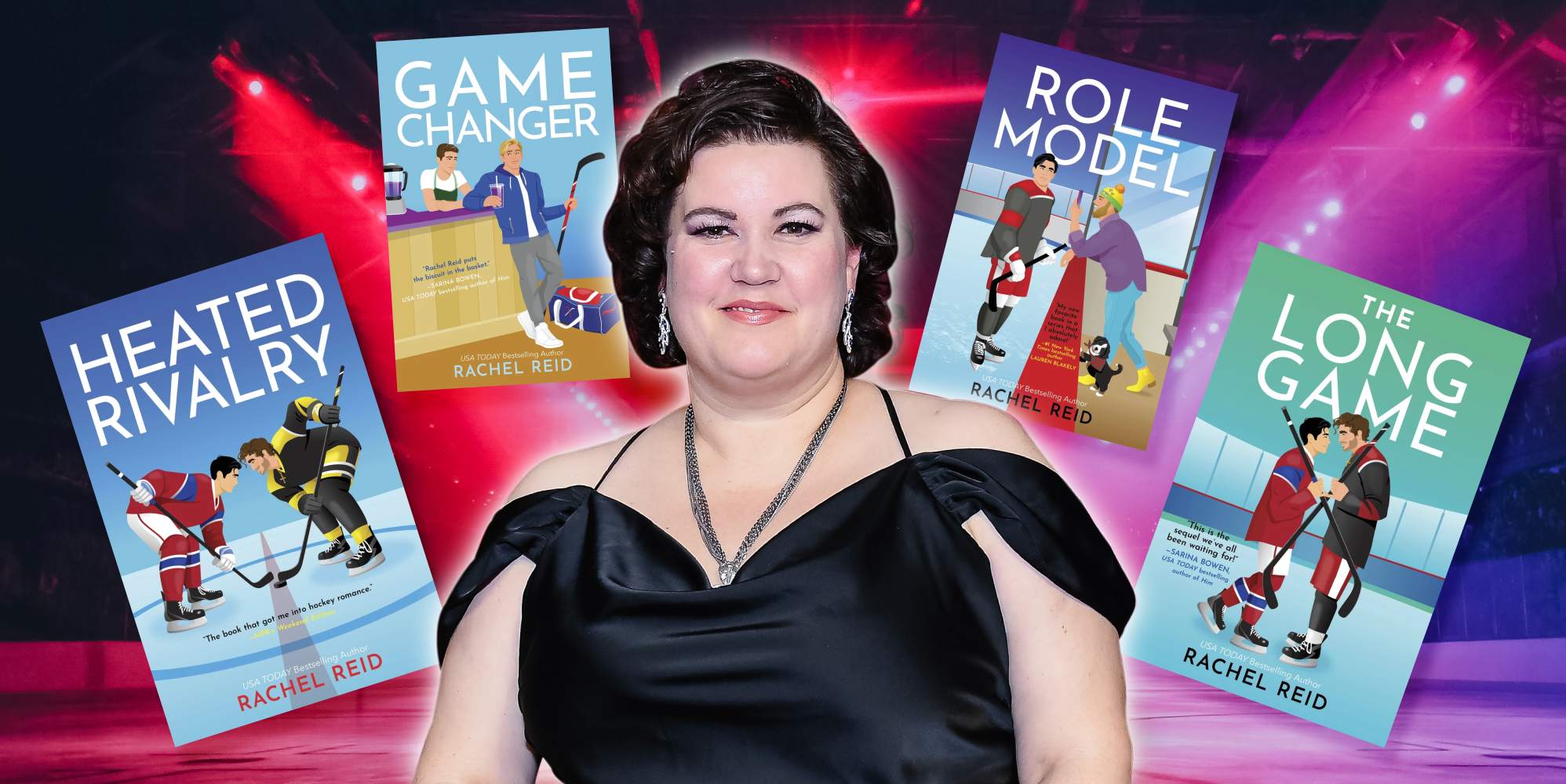 Rachel Reid is the author of the Game Changers novels