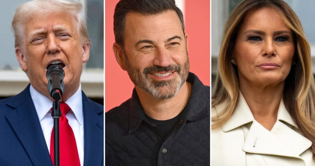 Donald y Melania Trump le dicen a ABC que despida a Jimmy Kimmel por supuestamente avivar la violencia