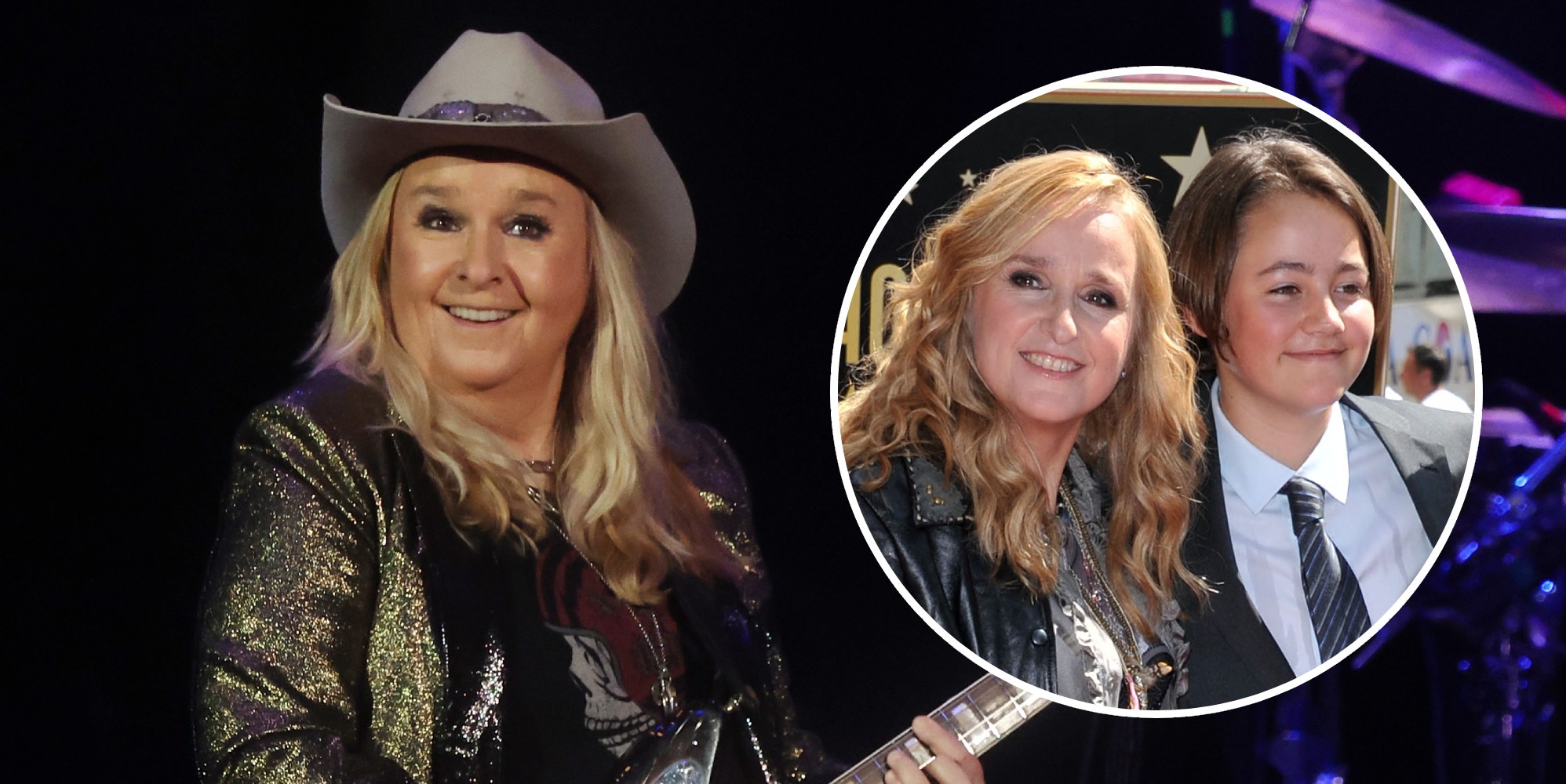 Melissa Etheridge and her late son Beckett