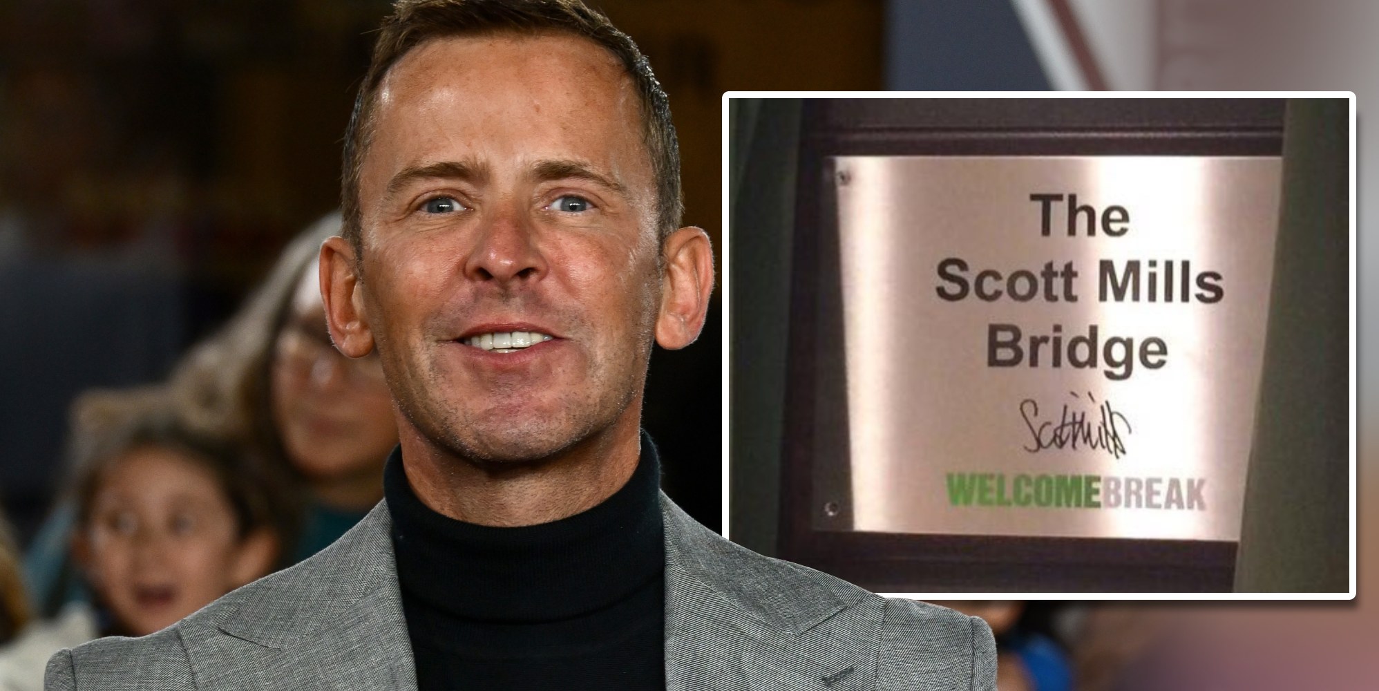 Scott Mills had a bridge named after him in 2016