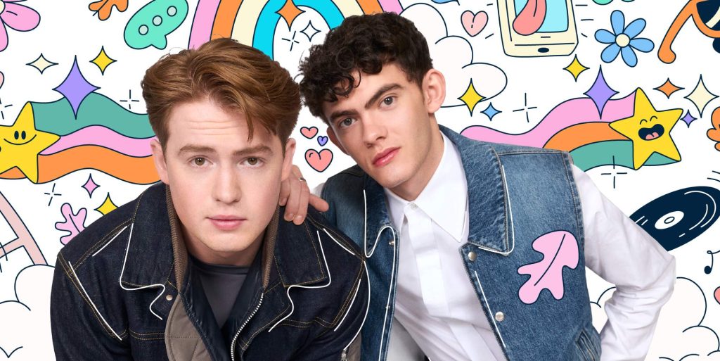 Kit Connor and Joe Lock from Heartstopper