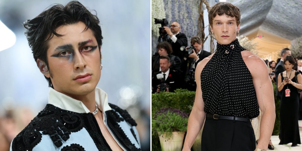 Hudson Williams and Connor Storrie made their Met Gala debuts