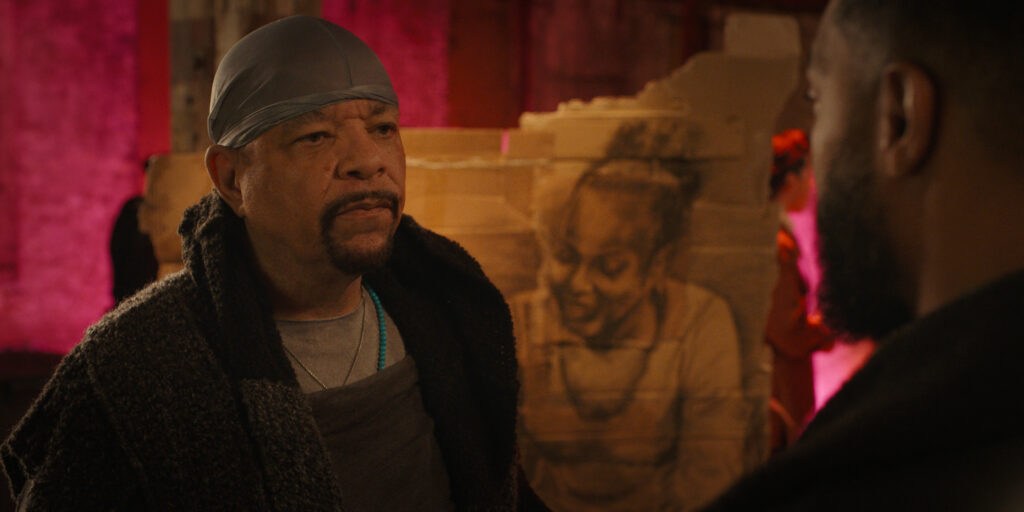 Supervivencia del más grueso T3. Ice-T como Charcoal Jackson en el episodio 302 de Survival of the Thickest T3. Cr. Cortesía de Netflix © 2025