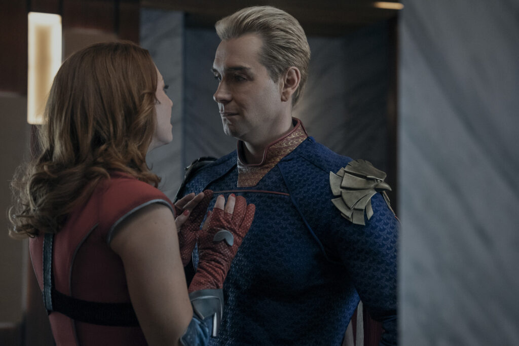Valorie Curry (Firecracker), Antony Starr (Homelander) Foto: Prime