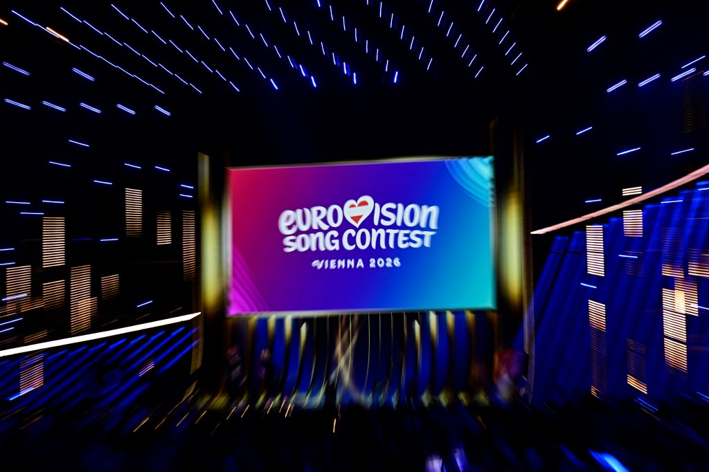 El logotipo del Festival de la Canción de Eurovisión