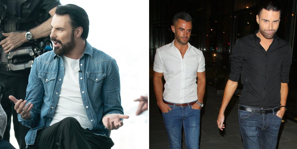 Rylan Clark and ex-husband Dan Neal