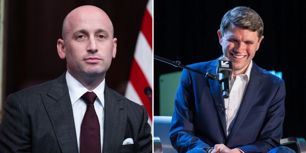 Stephen Miller and James Talarico