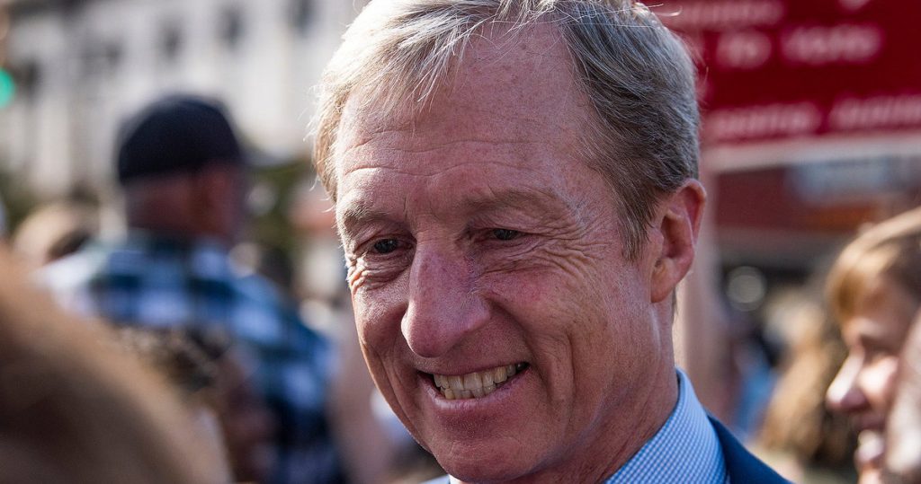 El candidato a gobernador de California, Tom Steyer, adopta una postura firme a favor de los derechos de las personas trans en los deportes escolares