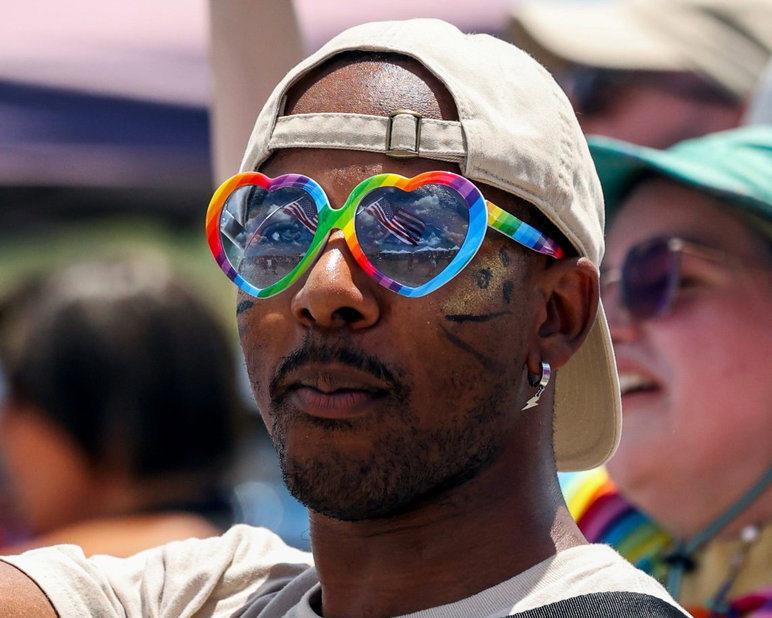 Escenas del quinto festival anual Treasure Coast Pride el 25 de abril de 2026 en el recinto ferial del condado de St. Lucie. El evento fue organizado por el Santuario de la Costa del Tesoro.
