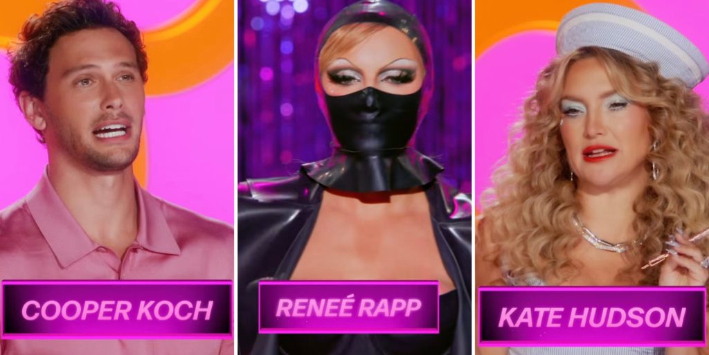 Cooper Koch, Reneé Rapp and Kate Hudson on