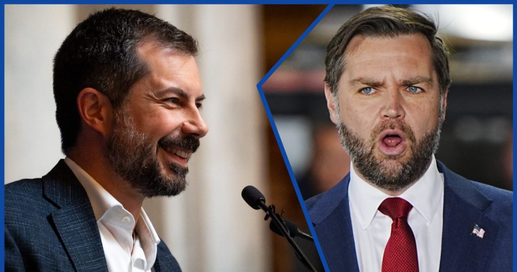 Pete Buttigieg critica repetidamente a JD Vance: “No suele tener mucho éxito”