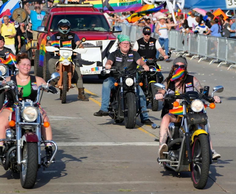 Queers and Gears Motorcycle Alliance durante la celebración del Orgullo número 39 el domingo 7 de junio de 2026.