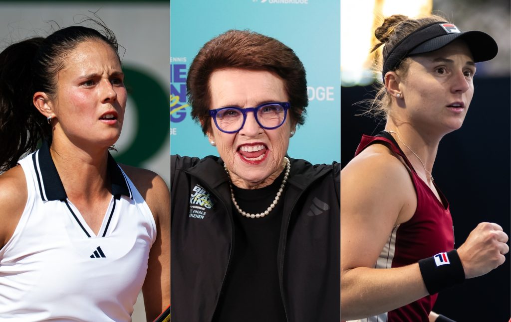 Daria Kasatkina, Billie Jean King and