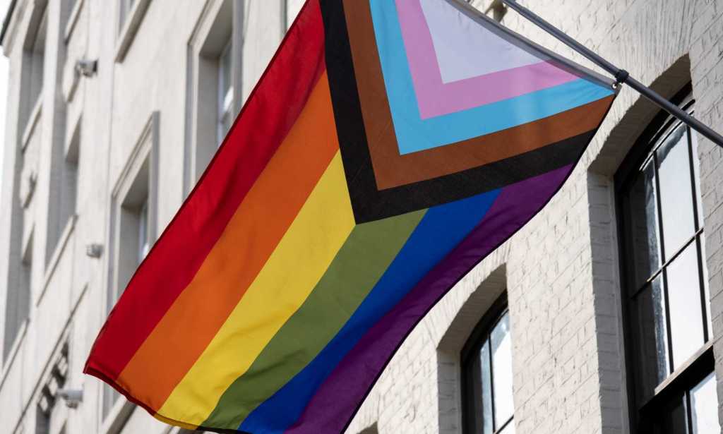 Bandera del Progreso del Orgullo en Londres