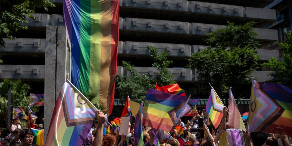 A Pride event in Turkey in 2023